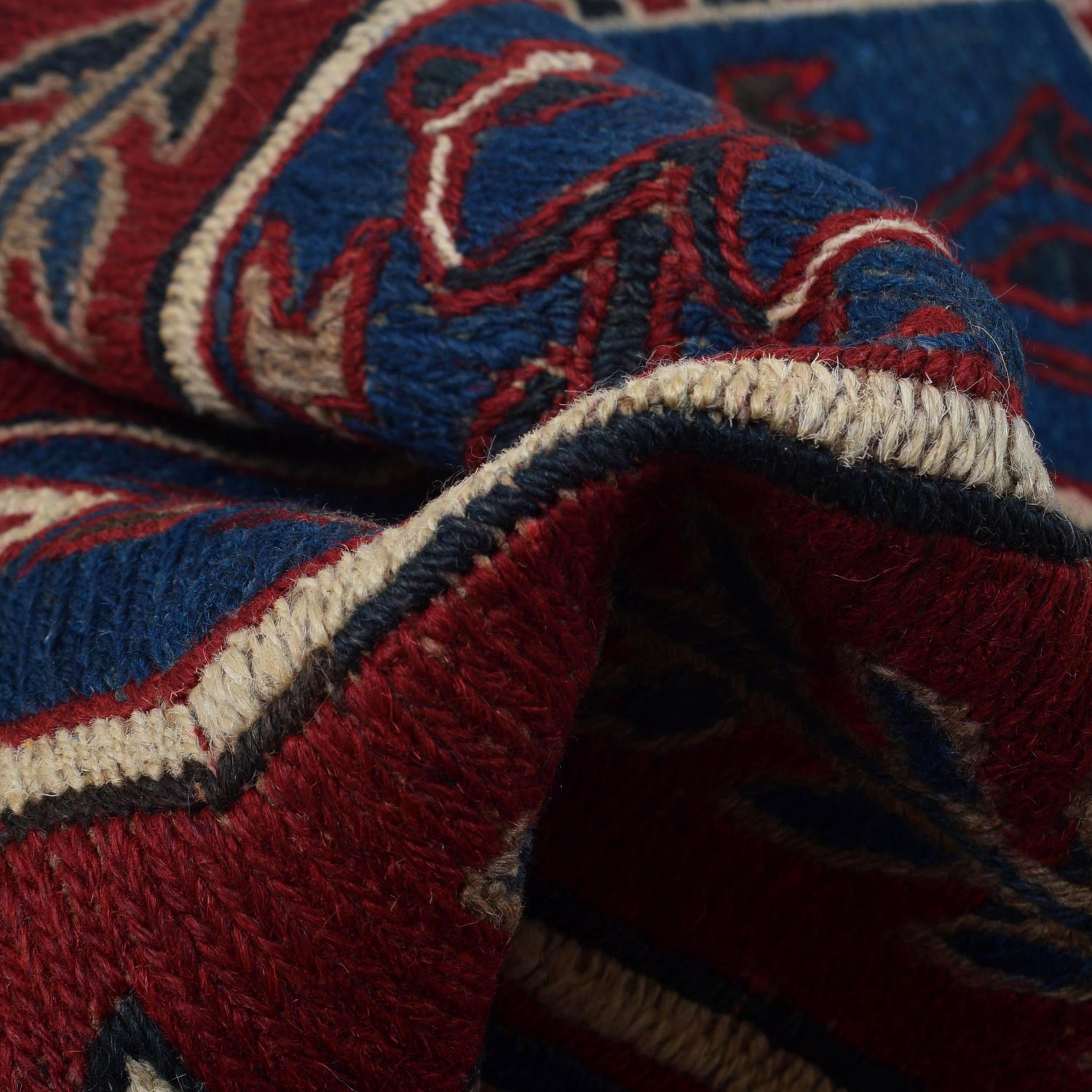 Saghari Kilim Area Rug Handmade Multi Floral 2x4 ft