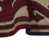 Saghari Kilim Area Rug Handmade Beige Floral 2x4 ft