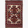 Saghari Kilim Area Rug Handmade Multi Floral 2x4 ft