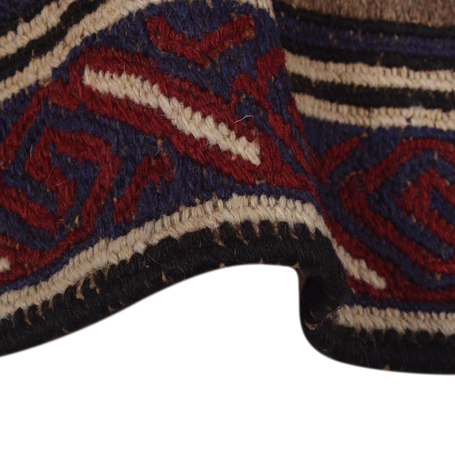 Saghari Kilim Area Rug Handmade Multi Floral 2x4 ft
