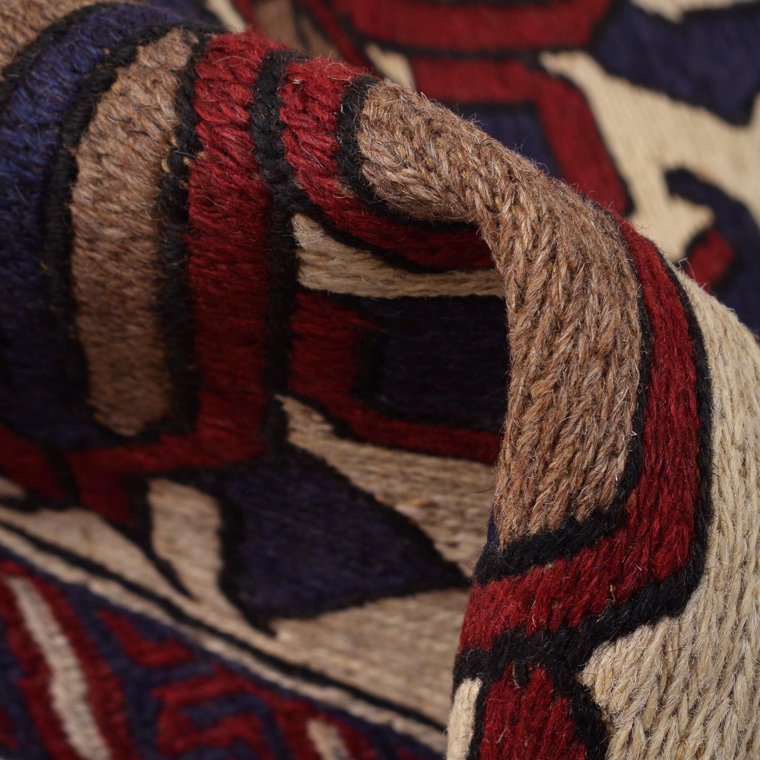 Saghari Kilim Area Rug Handmade Multi Floral 2x4 ft