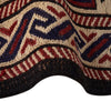 Saghari Kilim Area Rug Handmade Beige Floral 2x4 ft