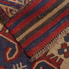 Saghari Kilim Area Rug Handmade Beige Floral 2x4 ft