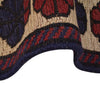 Saghari Kilim Area Rug Handmade Beige Floral 3x5 ft