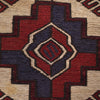 Saghari Kilim Area Rug Handmade Beige Floral 3x5 ft