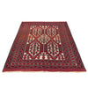 Saghari Kilim Area Rug Handmade Multi Geometric 6x9 ft