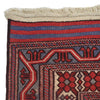 Saghari Kilim Area Rug Handmade Multi Geometric 6x9 ft