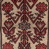 Saghari Kilim Area Rug Handmade Multi Geometric 6x9 ft