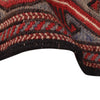 Saghari Kilim Area Rug Handmade Multi Geometric 6x9 ft