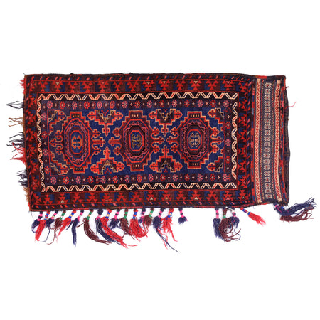 Balisht Area Rug Handmade Multi Floral 2x4 ft