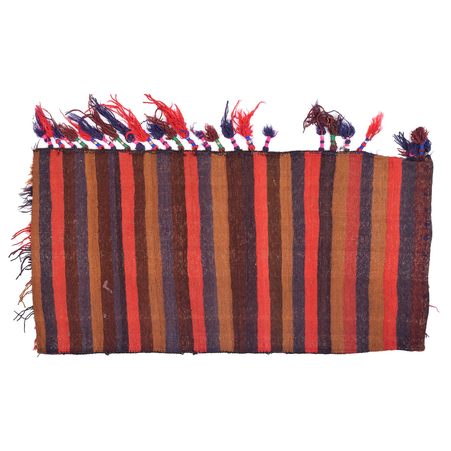 Balisht Area Rug Handmade Multi Floral 2x4 ft
