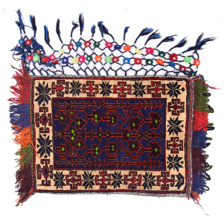 Balisht Area Rug Handmade Multi Floral 2x3 ft