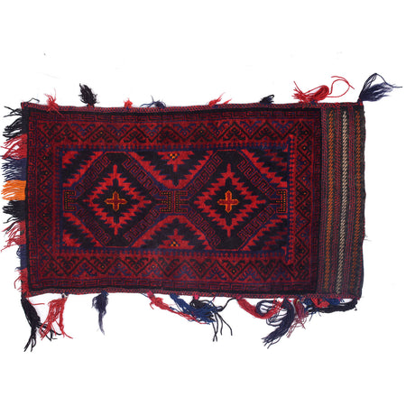 Balisht Area Rug Handmade Multi Floral 2x4 ft