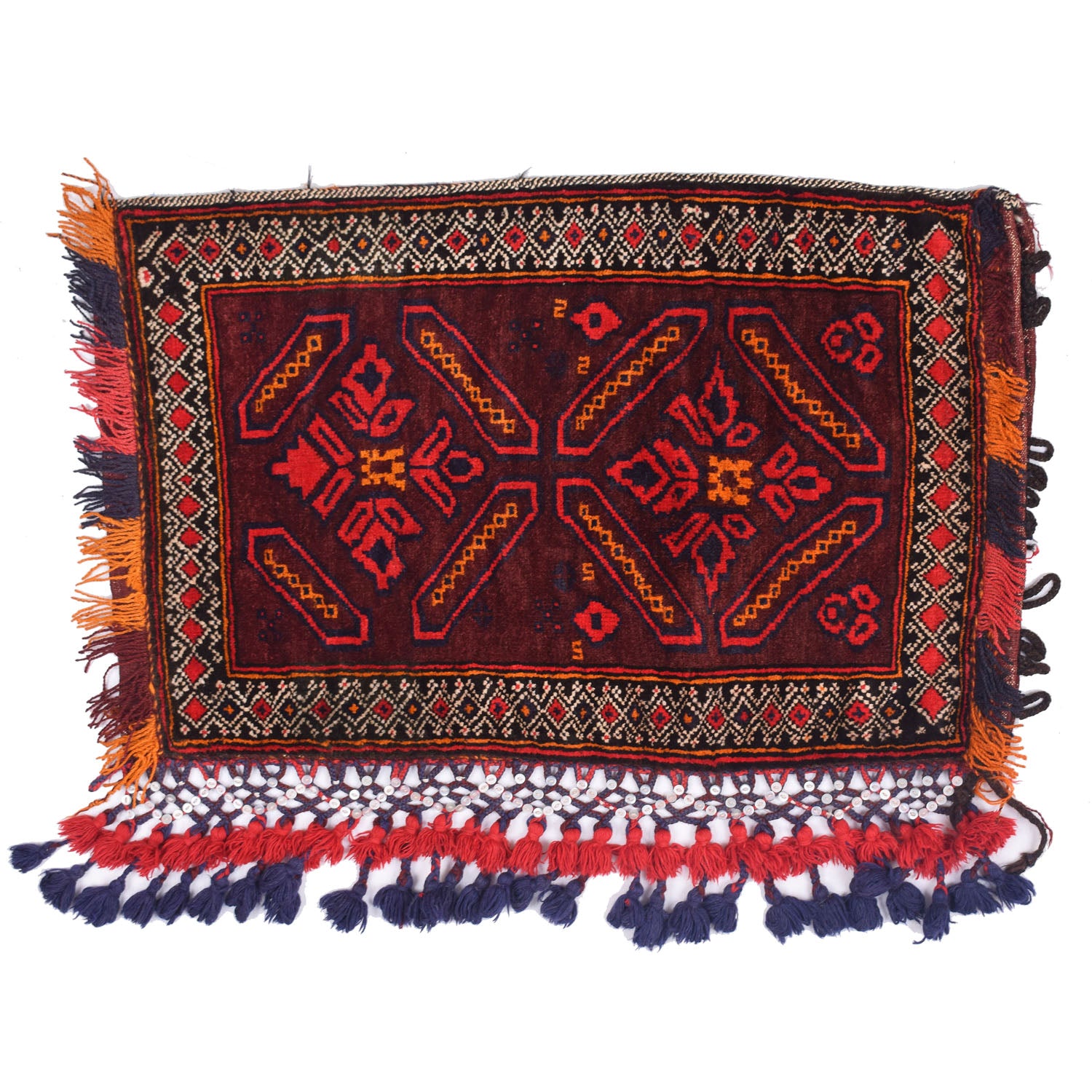Balisht Area Rug Handmade Multi Floral 2x3 ft