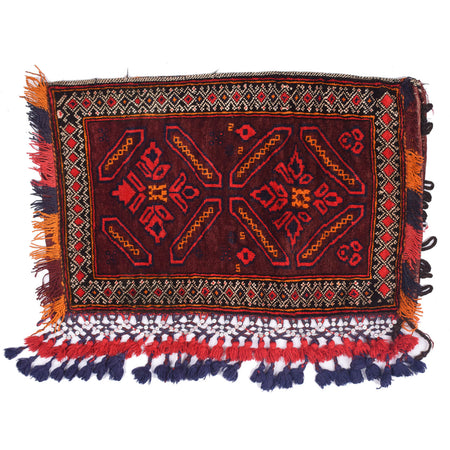 Balisht Area Rug Handmade Multi Floral 2x3 ft