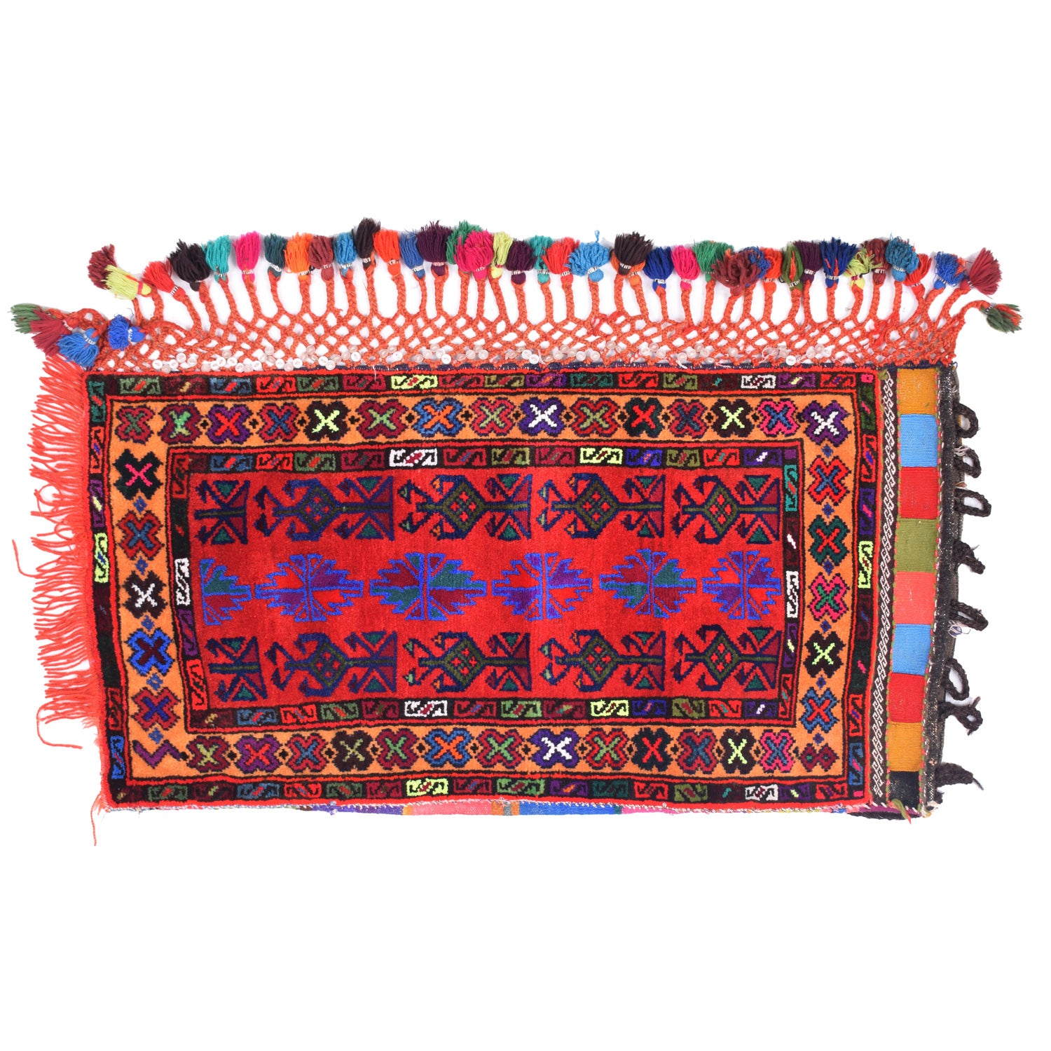 Balisht Area Rug Handmade Multi Floral 2x3 ft