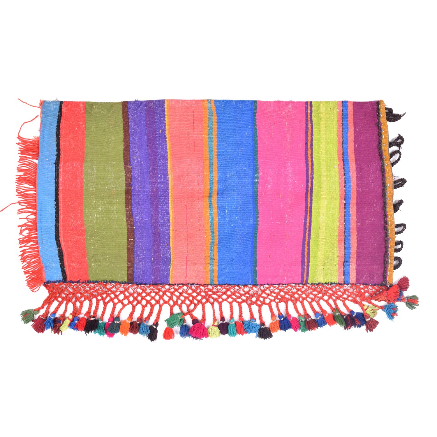 Balisht Area Rug Handmade Multi Floral 2x3 ft