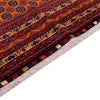 Khoja Roshnai Area Rug Handmade Orange Floral 4x7 ft