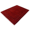 Khoja Roshnai Area Rug Handmade Red Floral 4x7 ft