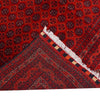 Khoja Roshnai Area Rug Handmade Red Floral 4x7 ft