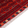Khoja Roshnai Area Rug Handmade Red Floral 4x7 ft