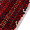 Khoja Roshnai Area Rug Handmade Red Floral 4x7 ft