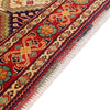 Oriental Area Rug Handmade Multi Geometric 4x7 ft