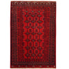 Bokhara Rug Handmade Vibrant Red Medallion 3x5 ft