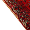 Bokhara Rug Handmade Vibrant Red Medallion 3x5 ft