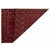Bokhara Rug Handmade Vibrant Red Medallion 7x10 ft