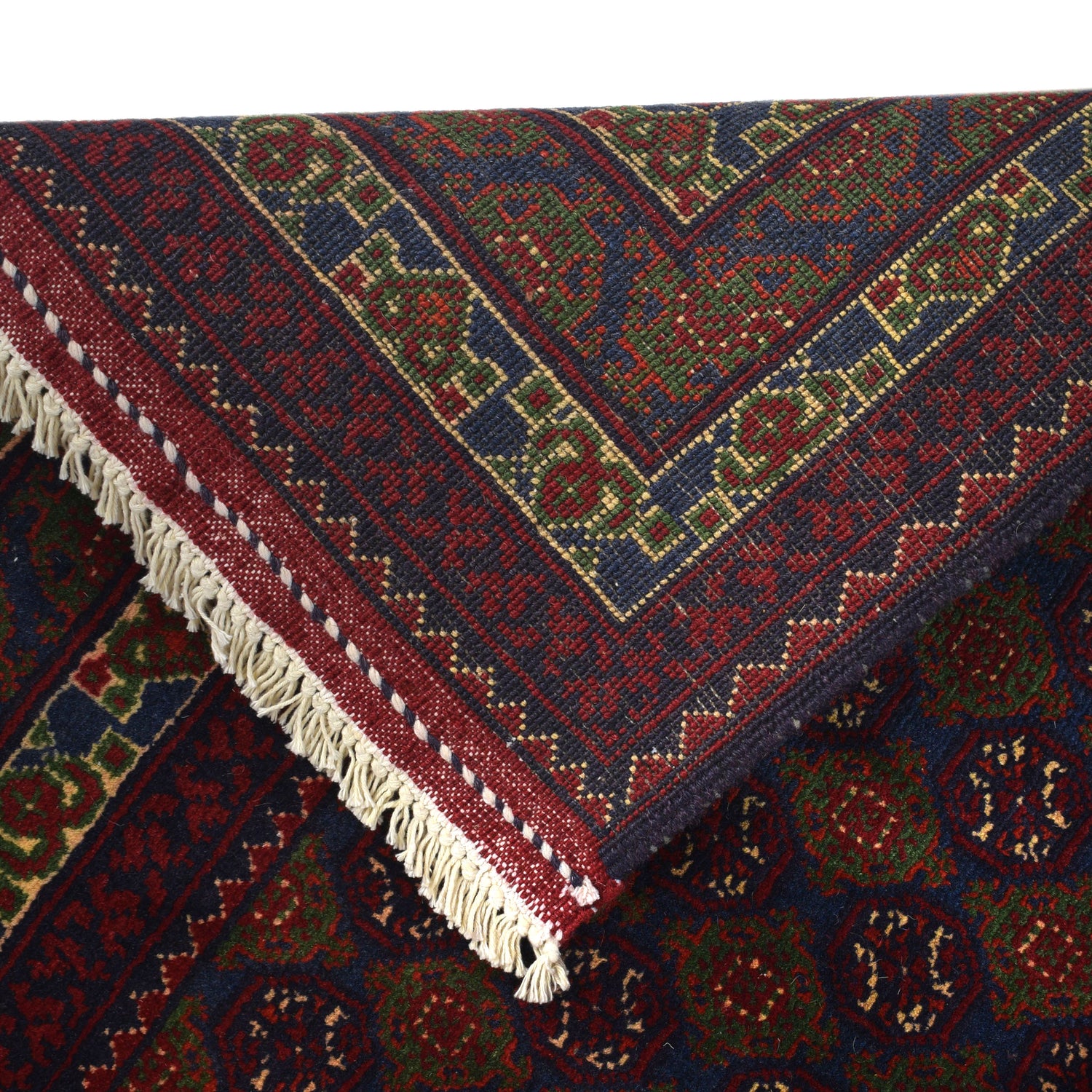 Khoja Roshnai Runner Handmade Multi Floral 10' Runner