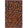 Baluchi Rug Handmade Multi Geometric 3x5 ft