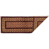 Khoja Roshnai Runner Rug Handmade Red Floral 6' Runner