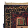Baluchi Rug Handmade Beige Prayer Design 3x5 ft