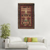 Baluchi Rug Handmade Beige Prayer Design 3x5 ft