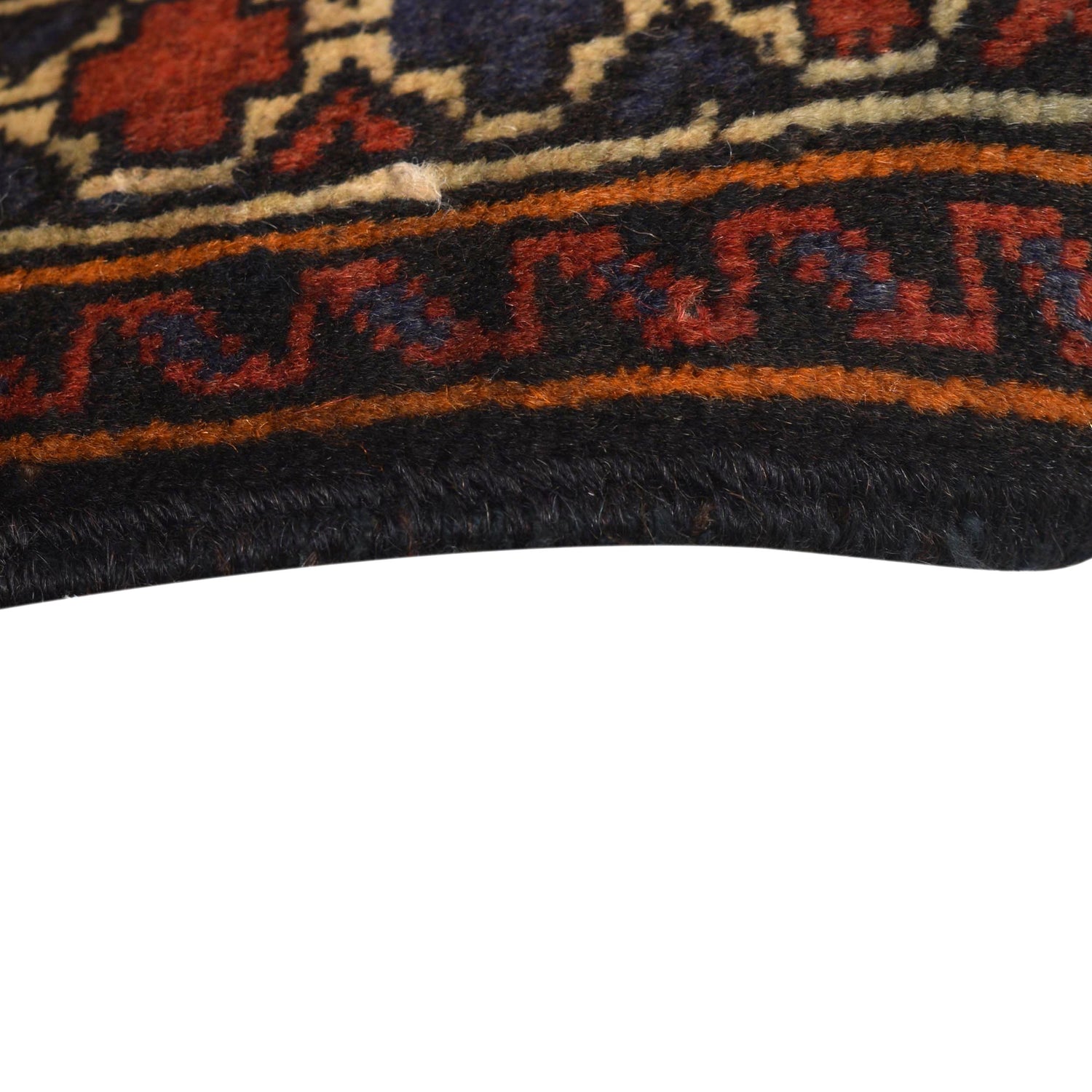 Baluchi Rug Handmade Red Prayer Design 2x4 ft