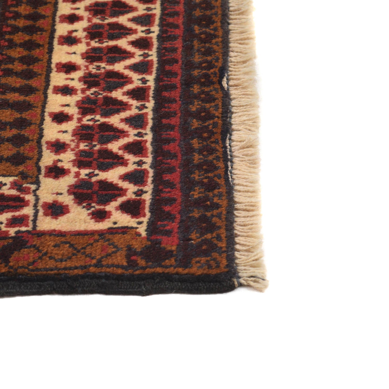 Baluchi Rug Handmade Multi Prayer Design 2x4 ft