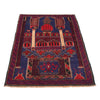 Baluchi Rug Handmade Multi Prayer Design 3x5 ft