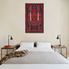 Baluchi Rug Handmade Multi Prayer Design 3x5 ft