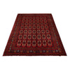 Baluchi Rug Handmade Deep Red Geometric 10x13 ft