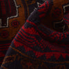 Baluchi Rug Handmade Deep Red Geometric 10x13 ft