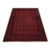 Baluchi Rug Handmade Deep Red Geometric 10x13 ft