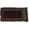 Balisht Area Rug Handmade Multi Geometric 2x4 ft