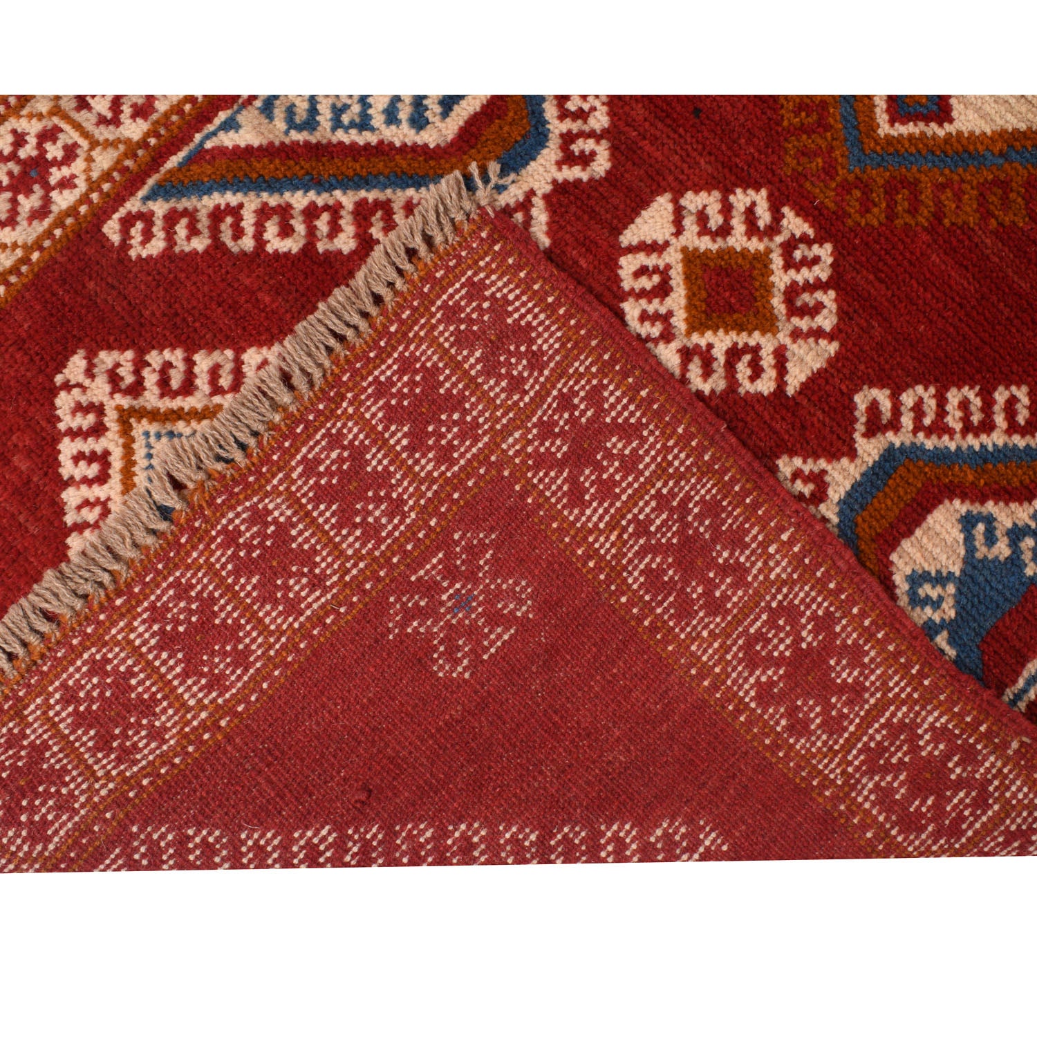 Baluchi Runner Rug Handmade Red 13' Runner