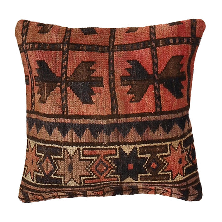 Cushion Cover Handmade Multi Floral 1x1 ft