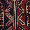 Saghari Kilim Area Rug Handmade Beige Floral 6x9 ft