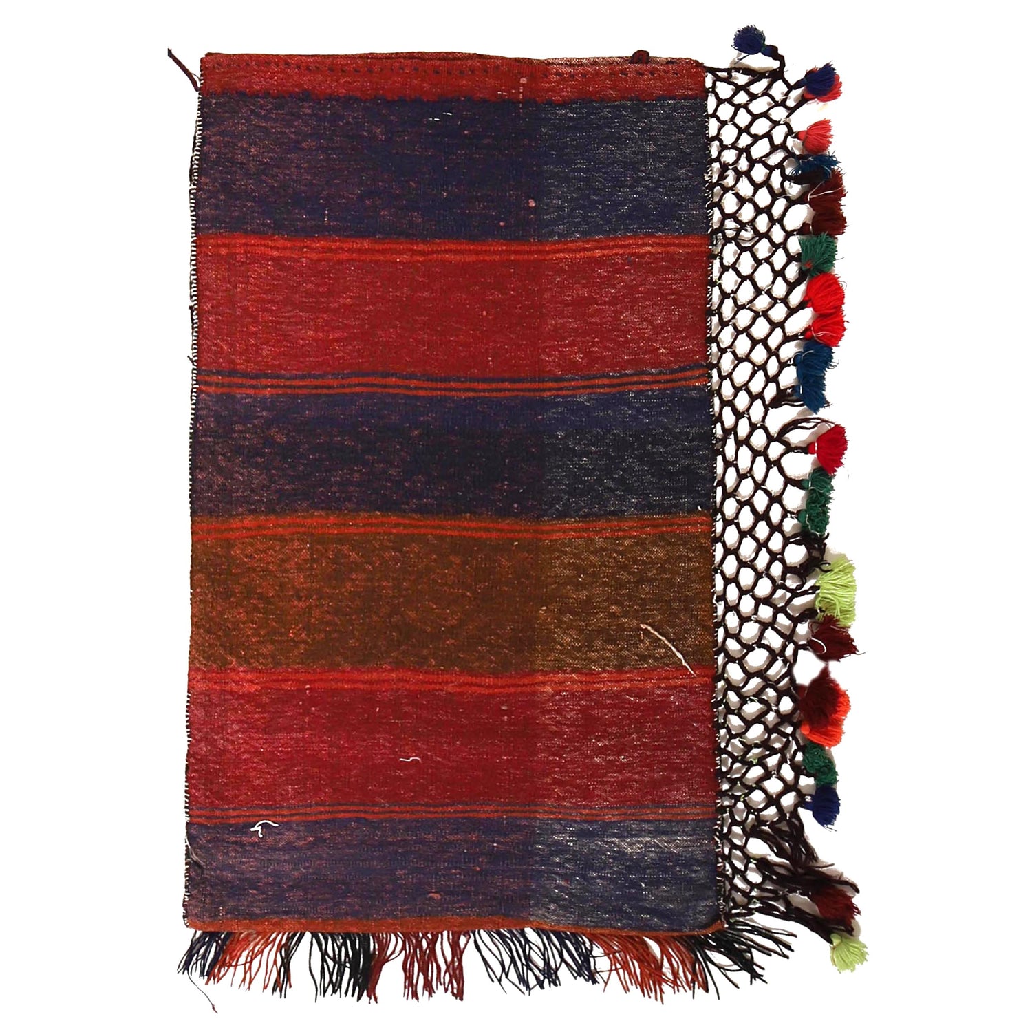 Balisht Area Rug Handmade Multi Geometric 2x4 ft