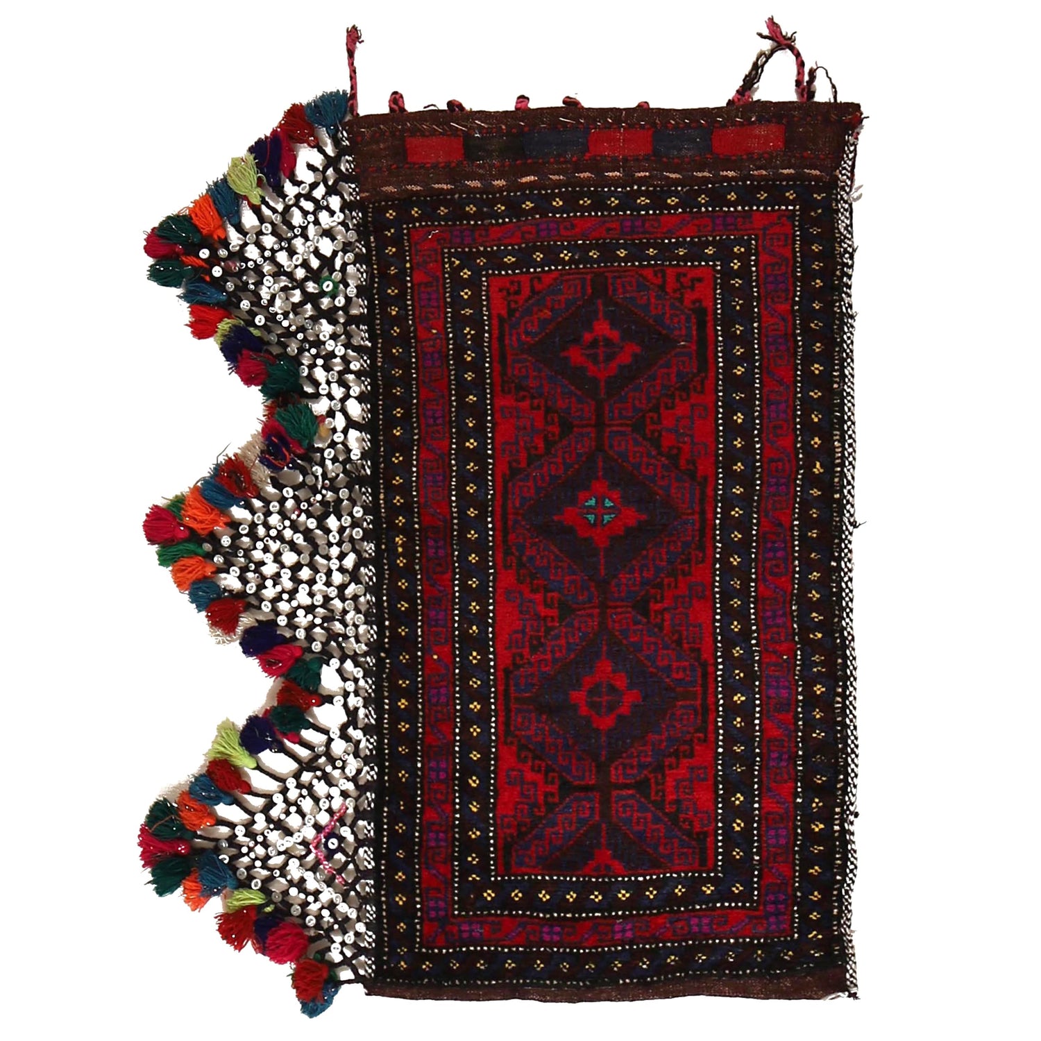 Balisht Area Rug Handmade Multi Floral 2x3 ft