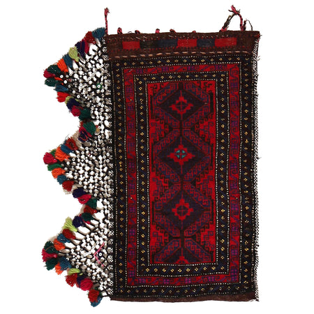 Balisht Area Rug Handmade Multi Floral 2x3 ft