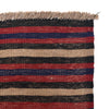 Saghari Kilim Area Rug Handmade Beige Floral 7x10 ft